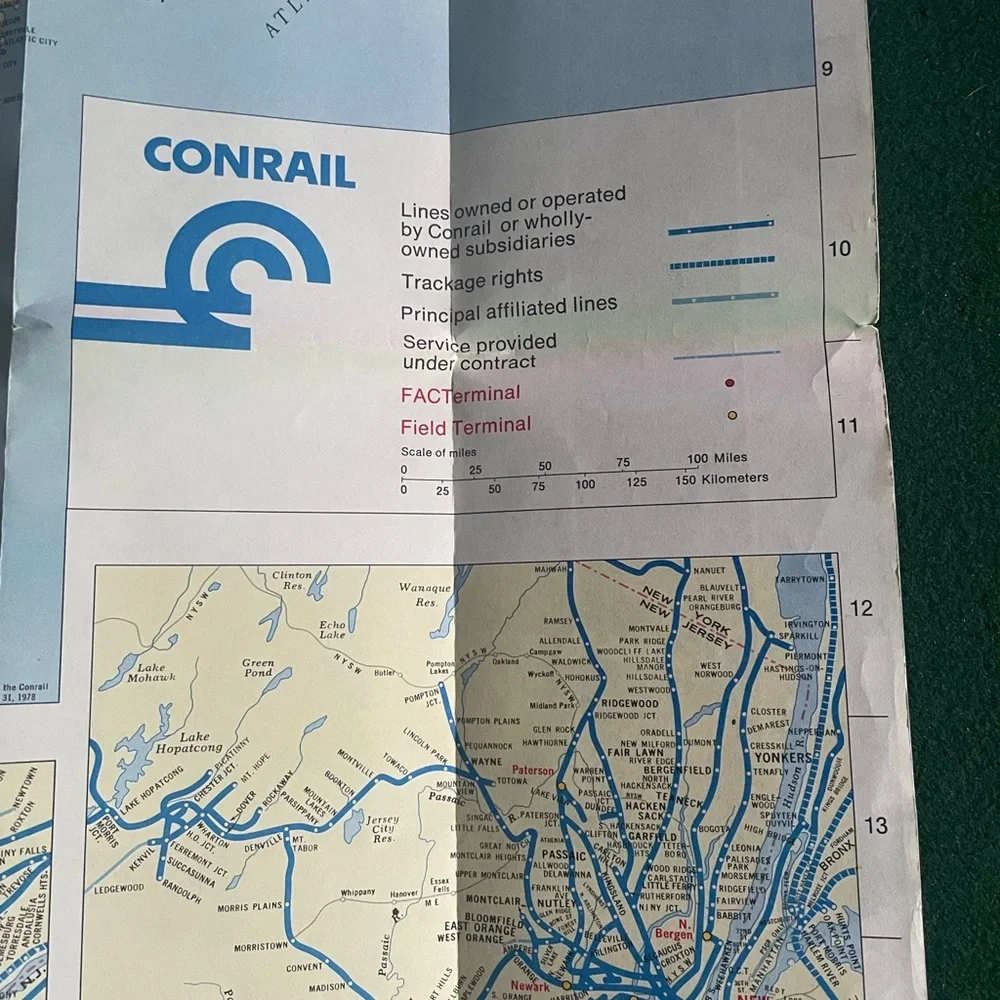 Conrail System Map - Picture 2 of 9